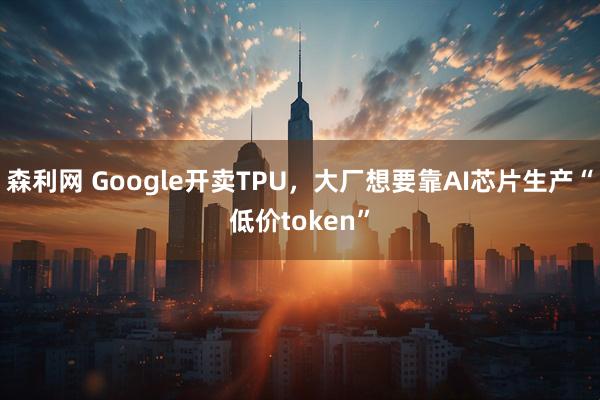 森利网 Google开卖TPU，大厂想要靠AI芯片生产“低价token”